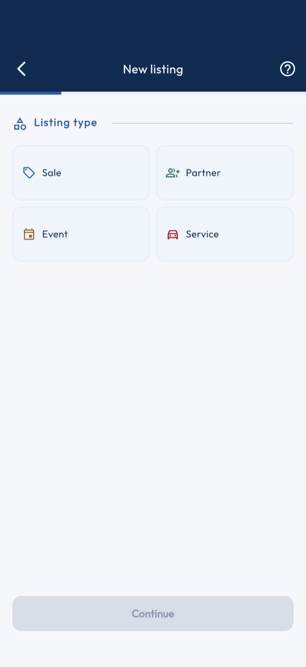 Post a listing