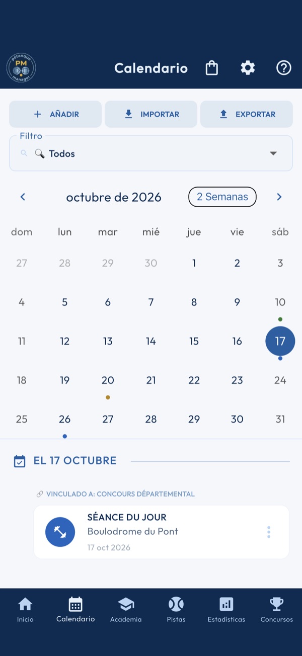 Calendario