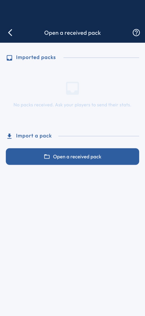 Import stats