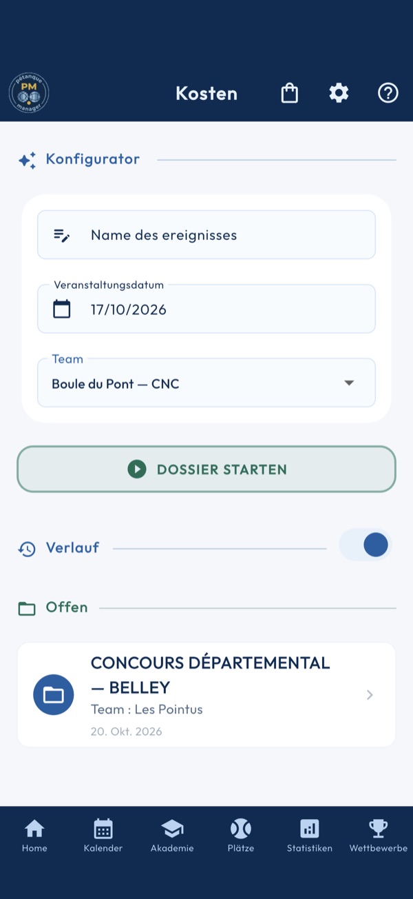 Kosten & Finanzen