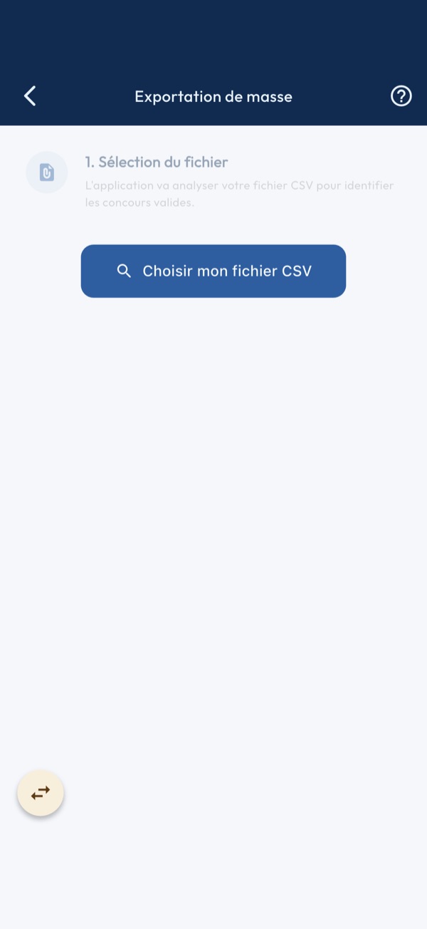 Export de masse