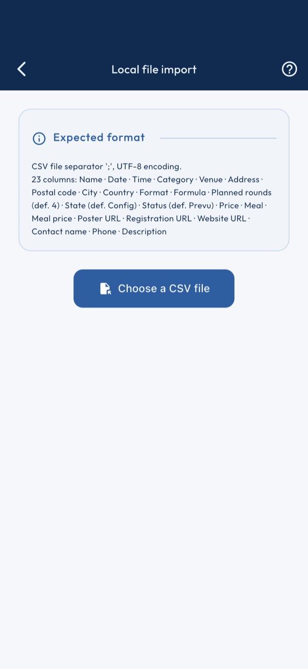 File import