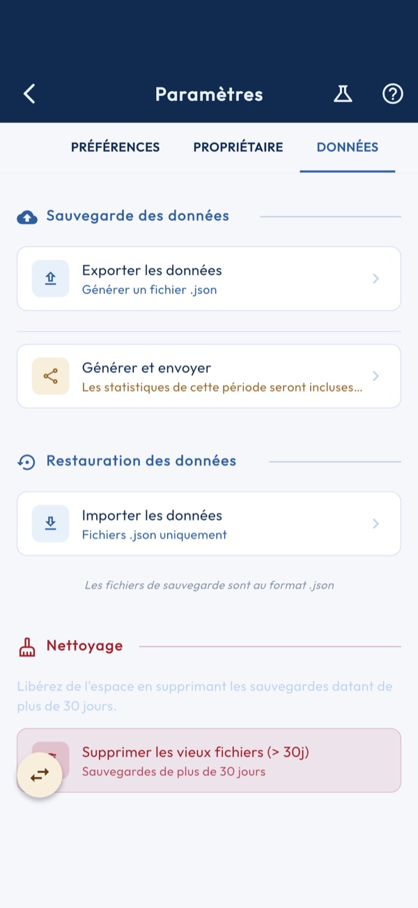 Sauvegarde