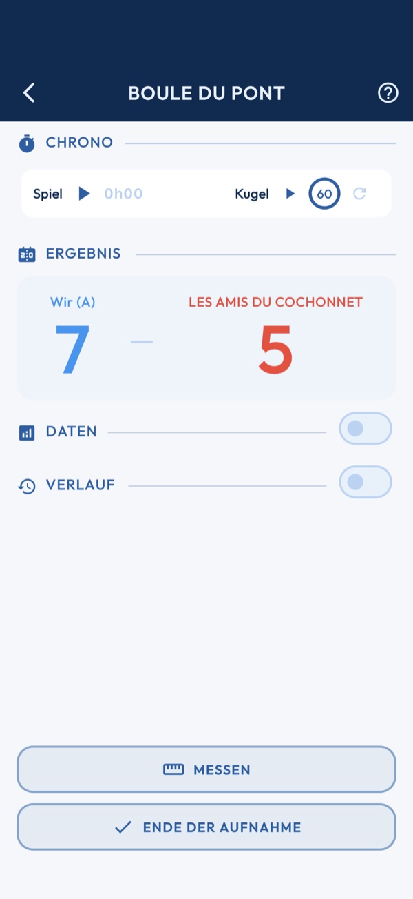 Wie benutze ich den Scorer?